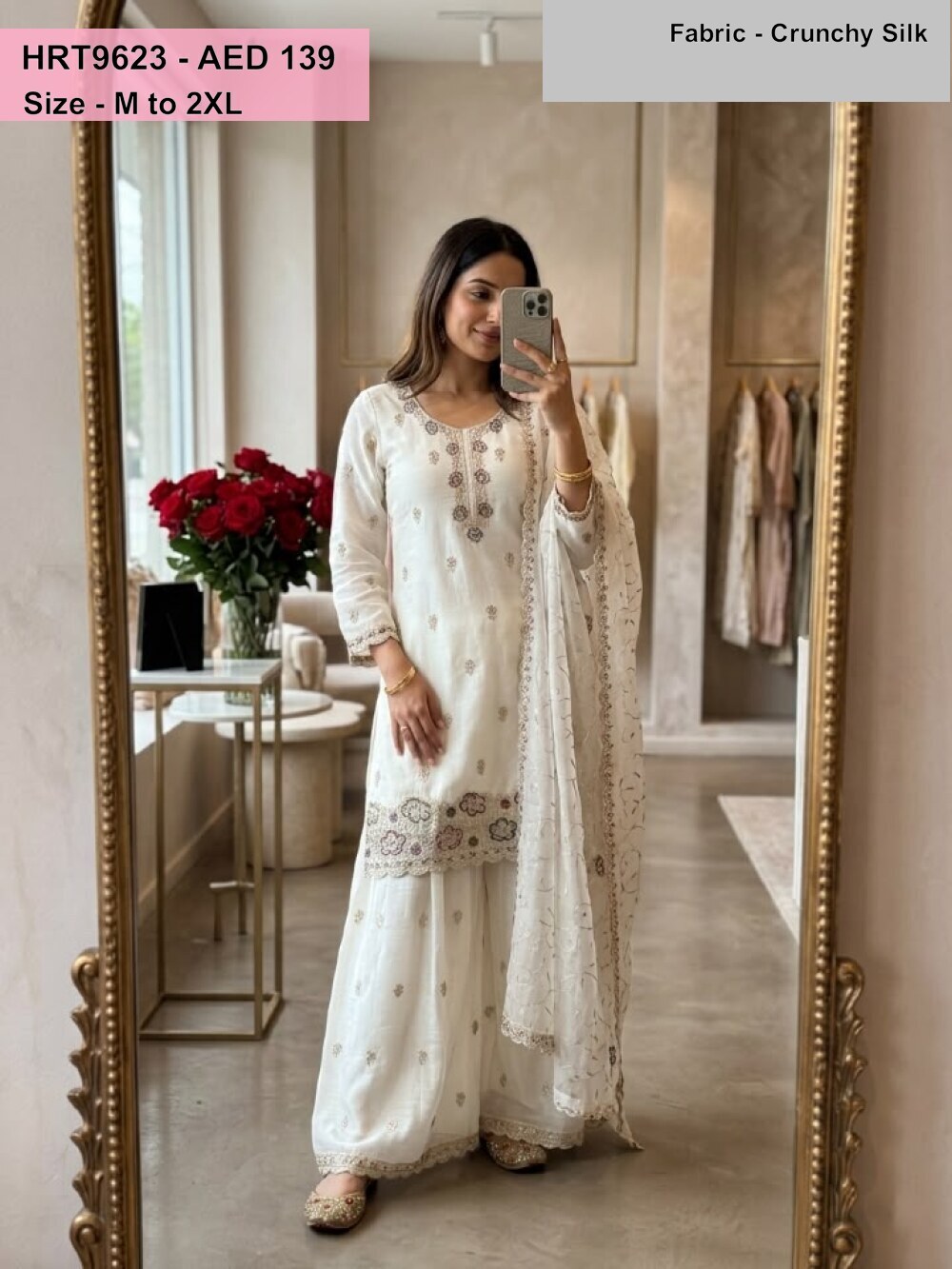 White kurti